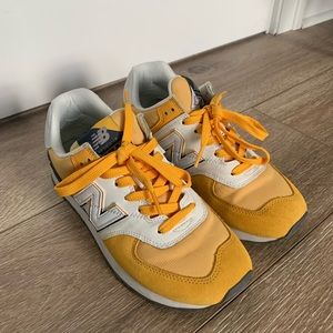 New Balance Yellow 547 Sneakers